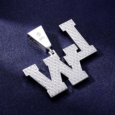 Custom S925 & VVS1 Moissanite Letter Pendant Deposit