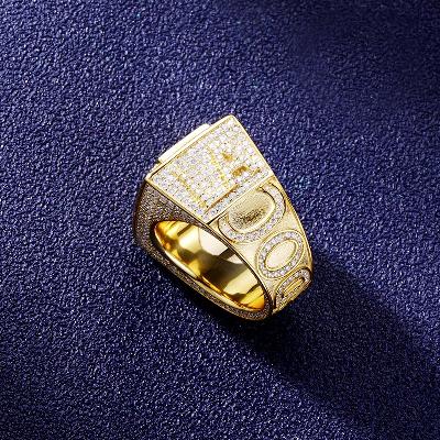 Custom S925 & VVS1 Moissanite Letter Ring Deposit