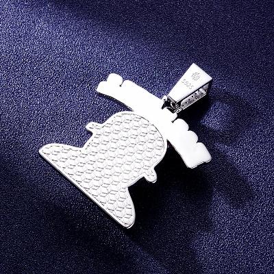 Custom S925 & VVS1 Moissanite Unique Pendant Deposit