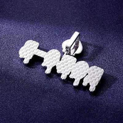 Custom S925 & VVS1 Moissanite Letter Pendant Deposit