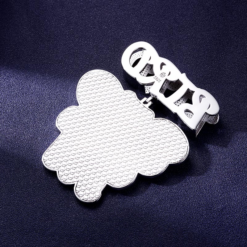 Custom S925 & VVS1 Moissanite Letter Pendant Deposit