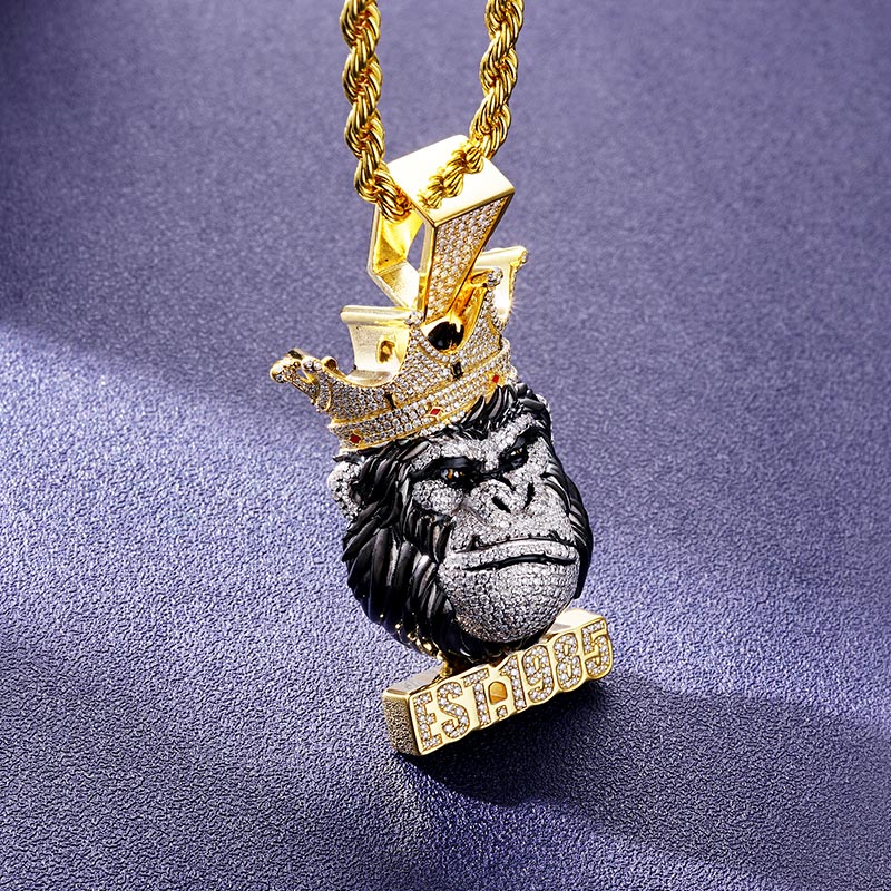 Custom S925 & VVS1 Moissanite Unique Pendant Deposit