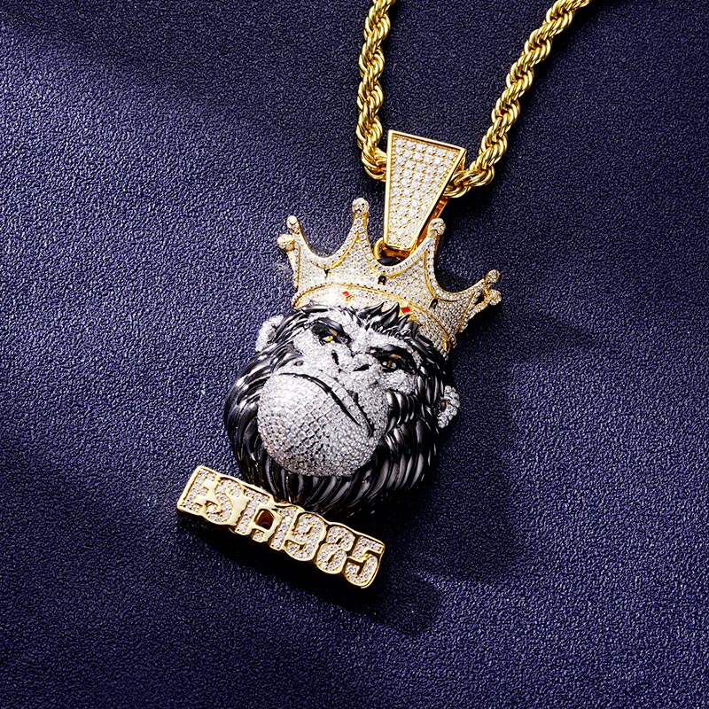 Custom S925 & VVS1 Moissanite Unique Pendant Deposit