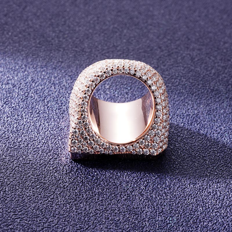 Custom S925 & VVS1 Moissanite Letter Ring Deposit