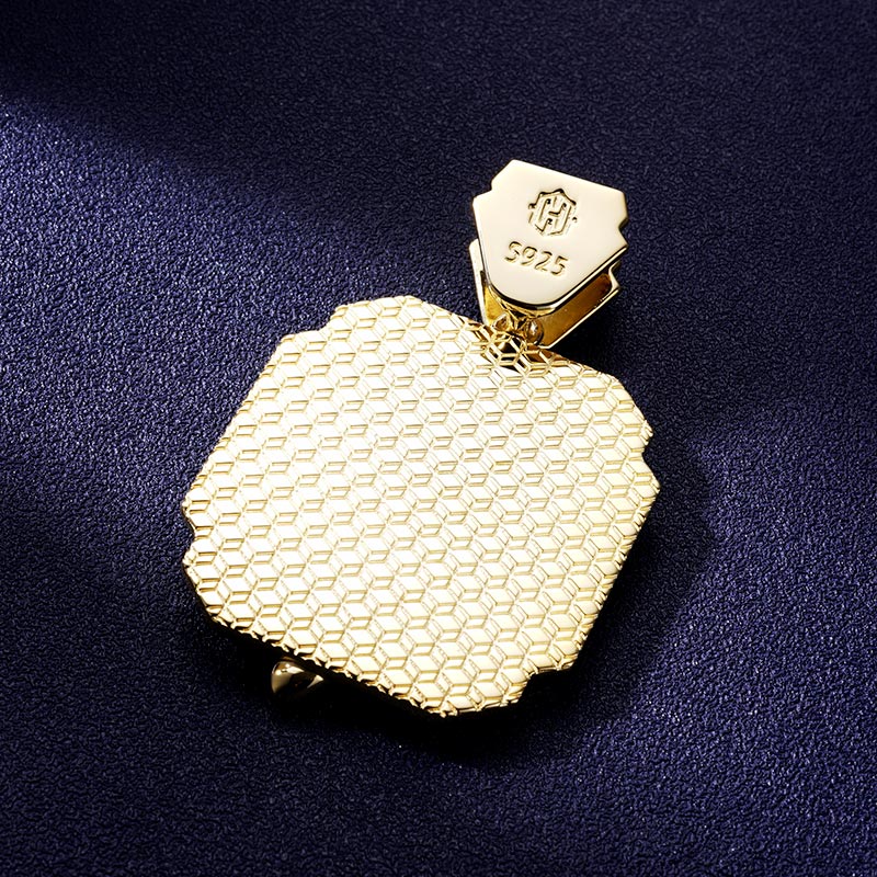 Custom S925 & VVS1 Moissanite Four-leaf Clover Pendant Deposit