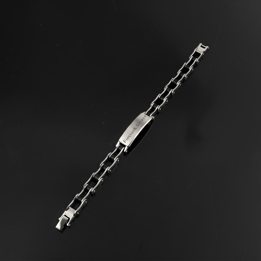 Customized Motorcycle Chain Bracelet