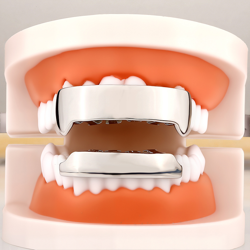 Pre-made Vampire Fang Grillz Set