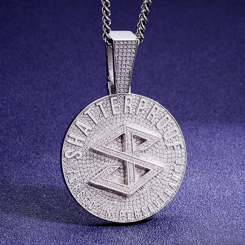 Custom S925 & VVS1 Moissanite Letter Pendant Deposit