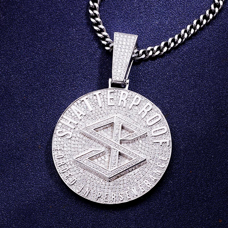 Custom S925 & VVS1 Moissanite Letter Pendant Deposit