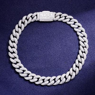 Custom S925 & VVS1 Moissanite 20mm Cuban Chain Deposit