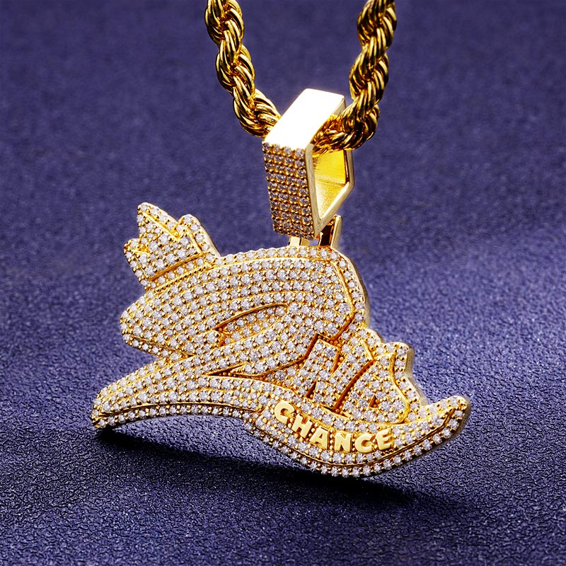 Custom S925 & VVS1 Moissanite Letter Pendant Deposit