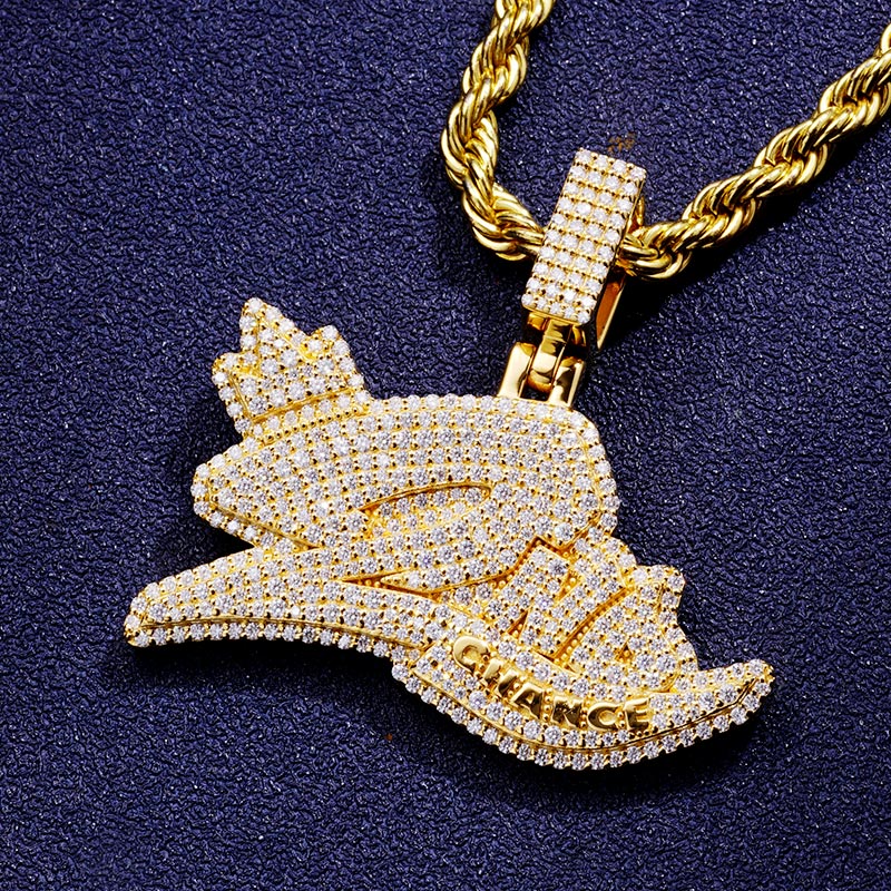 Custom S925 & VVS1 Moissanite Letter Pendant Deposit