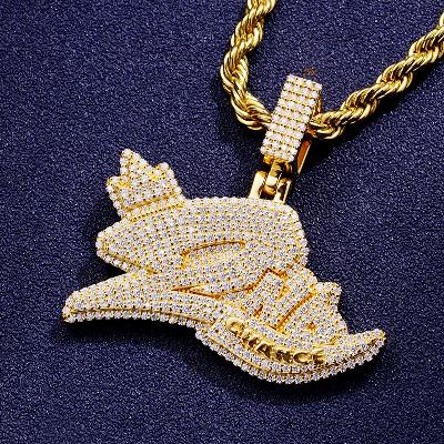 Custom S925 & VVS1 Moissanite Letter Pendant Deposit