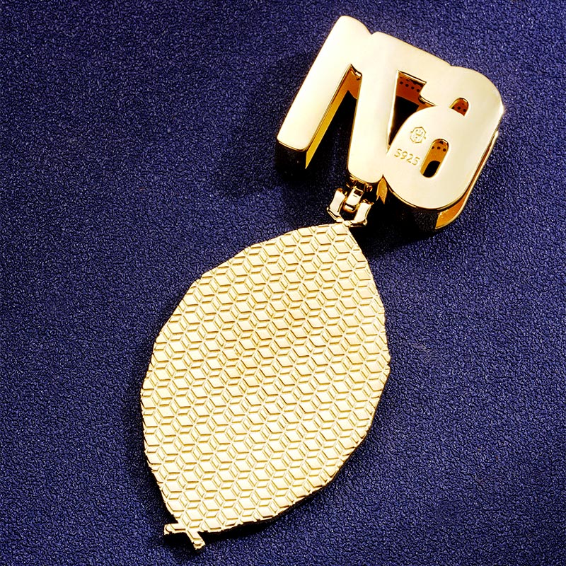 Custom S925 & VVS1 Moissanite 20mm Cuban Chain & Pendant Deposit