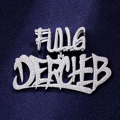 Custom S925 & VVS1 Moissanite Letter Pendant Deposit