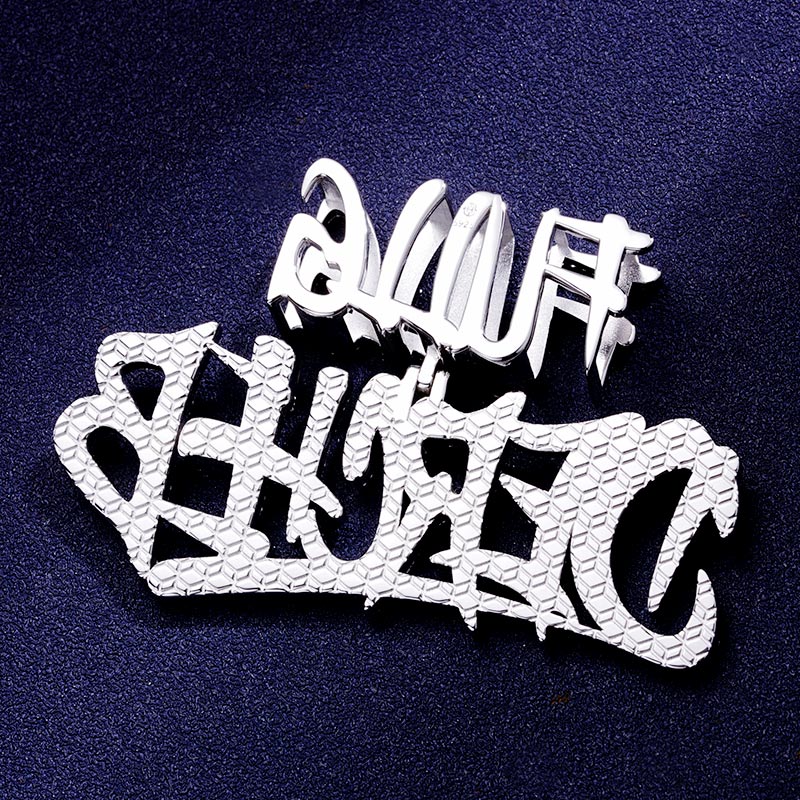 Custom S925 & VVS1 Moissanite Letter Pendant Deposit