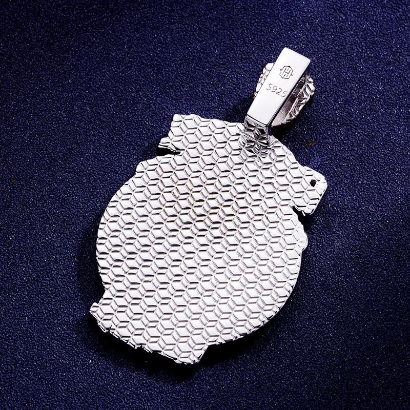 Custom S925 & VVS1 Moissanite Letter & Cartoon Pendant Deposit