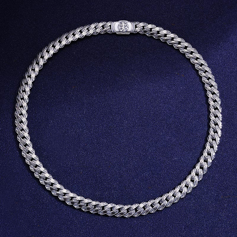 Custom S925  10mm Cuban Chain Deposit