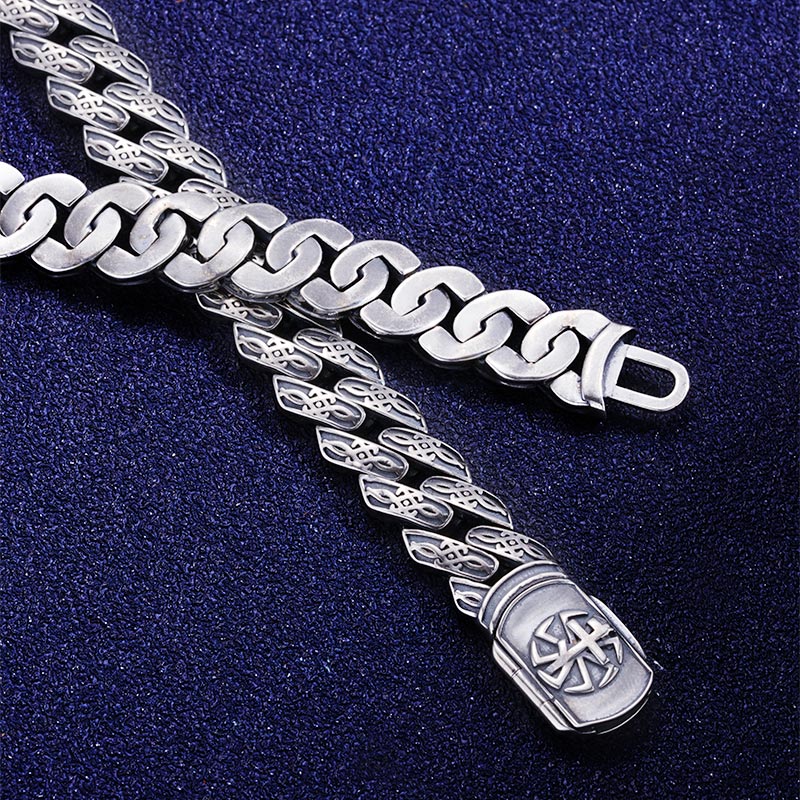 Custom S925  10mm Cuban Chain Deposit