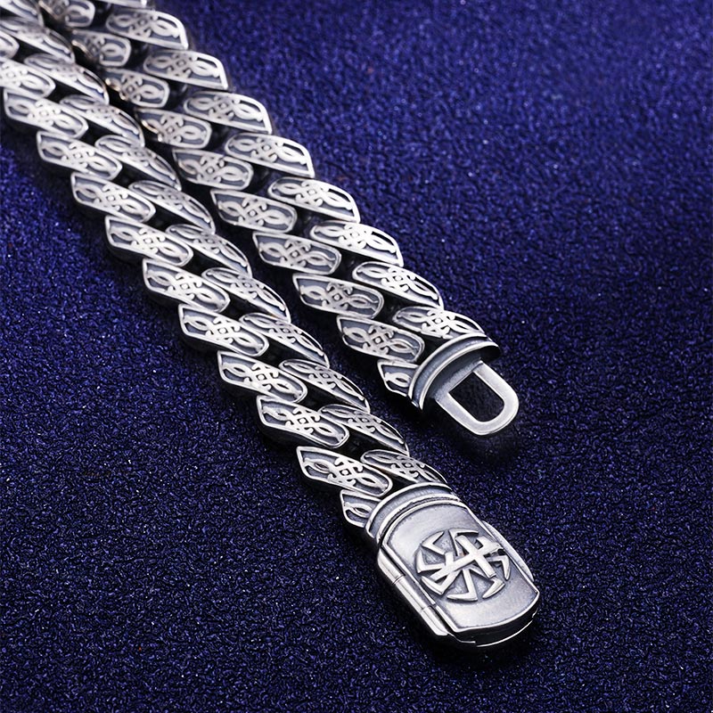 Custom S925  10mm Cuban Chain Deposit