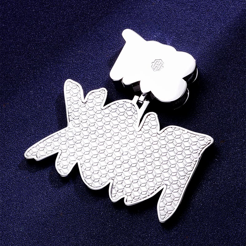 Custom S925 & VVS1 Moissanite Unique Letter Pendant Deposit