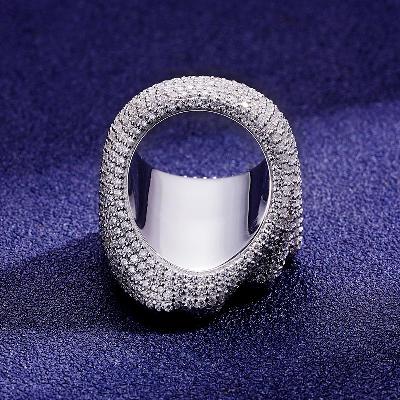 Custom S925 & VVS1 Moissanite Unique Ring Deposit