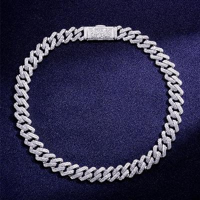 Custom S925 & VVS1 Moissanite 16mm Cuban Chain Deposit