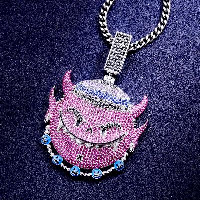 Custom S925 Iced Unique Cartoon Pendant Deposit