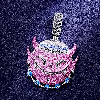Custom S925 Iced Unique Cartoon Pendant Deposit