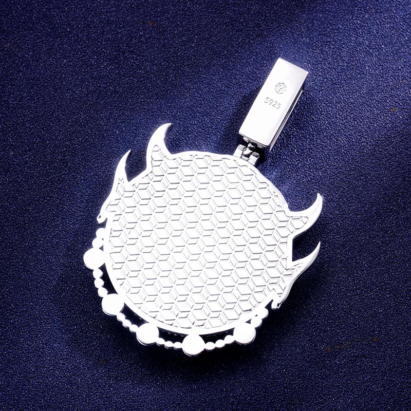 Custom S925 Iced Unique Cartoon Pendant Deposit