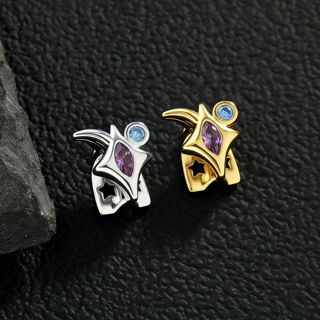 Pre-made Star Single Grillz