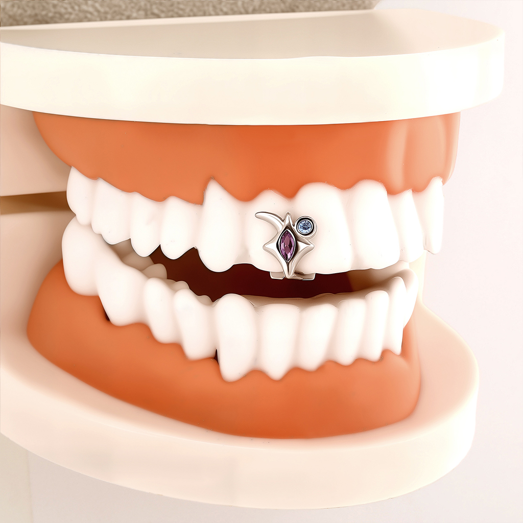 Pre-made Star Single Grillz