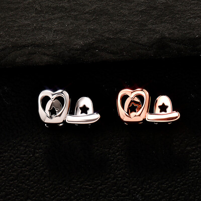 Pre-made Star & Heart Double Grillz