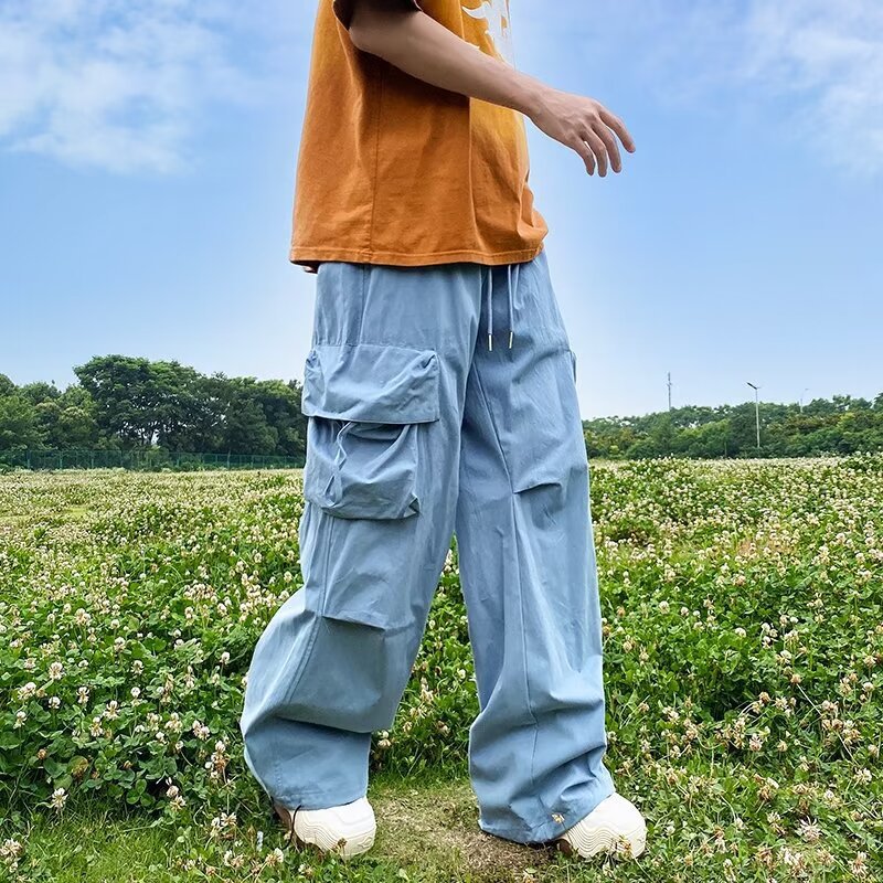 Vintage Casual Multi-Pocket Work Pants