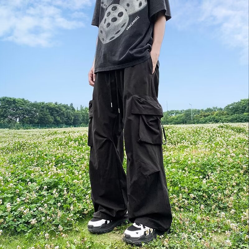 Vintage Casual Multi-Pocket Work Pants