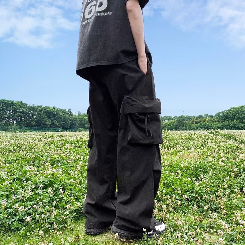 Vintage Casual Multi-Pocket Work Pants