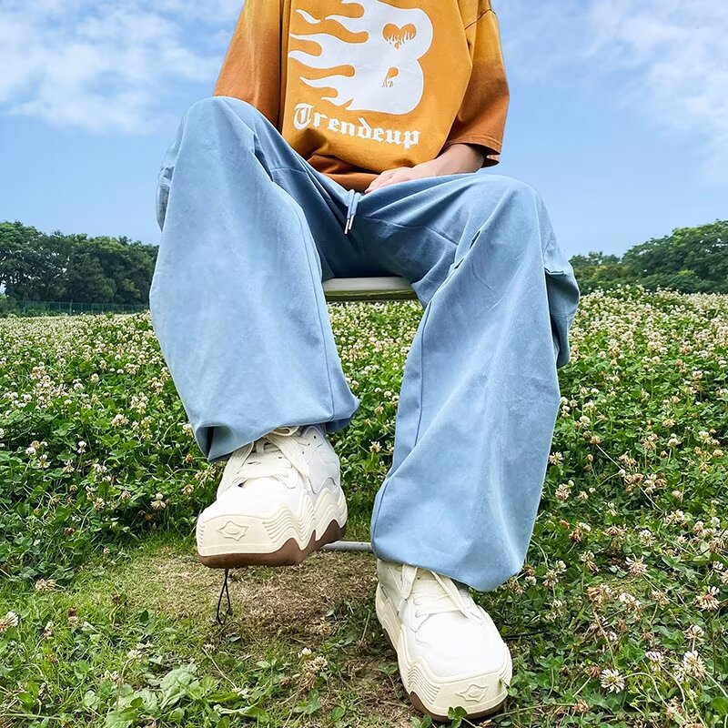 Vintage Casual Multi-Pocket Work Pants