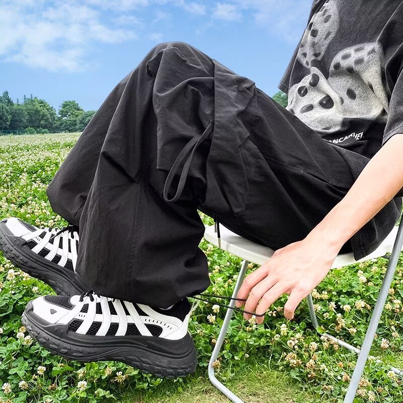 Vintage Casual Multi-Pocket Work Pants