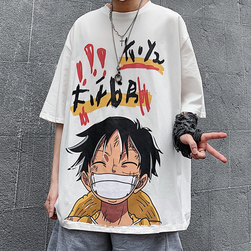 Anime Print T-shirt