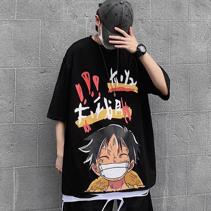 Anime Print T-shirt