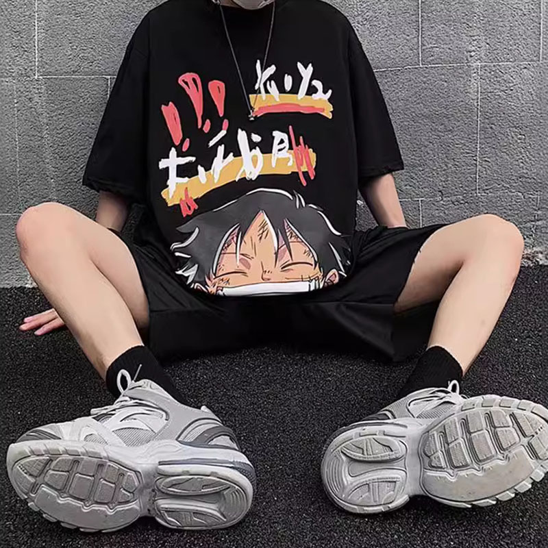 Anime Print T-shirt
