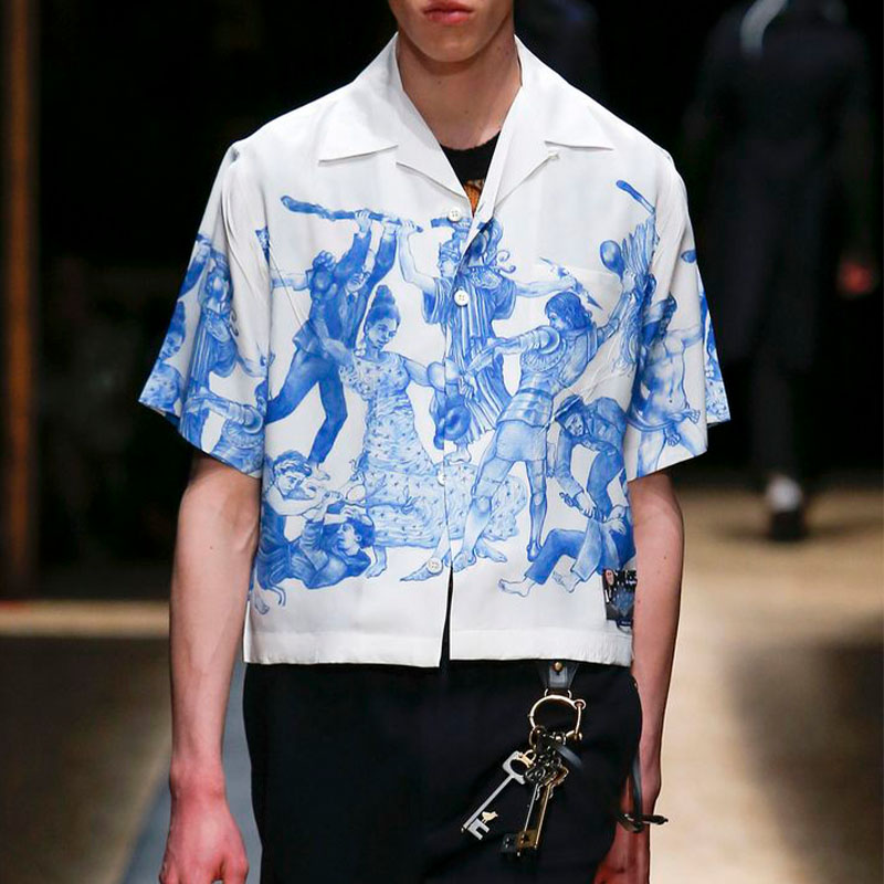 Goth Girl Print Shirt Goth Girl Print Shirt