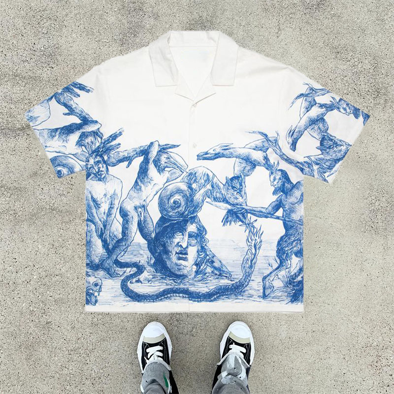 Vintage Art Print Shirt