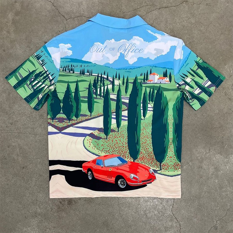 Landscape Print Shirt