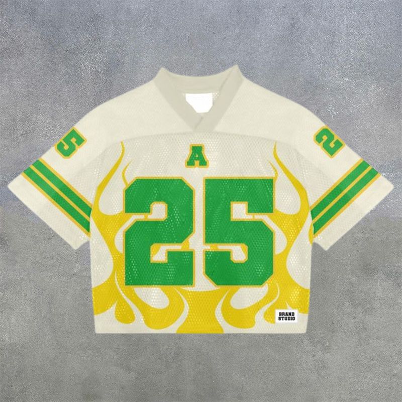 No.25 Print Mesh Jersey