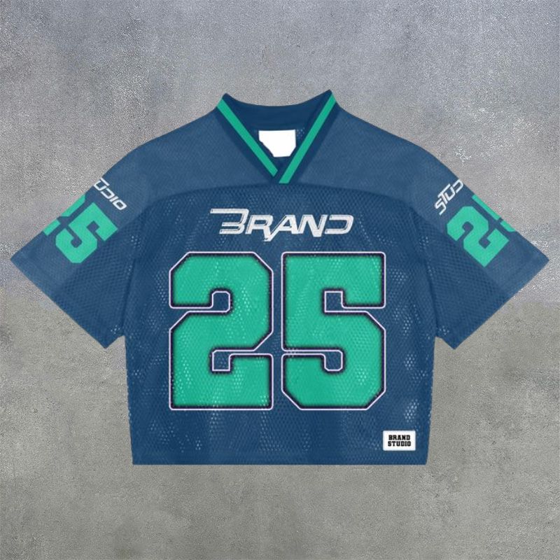 No.25 Print Mesh Jersey