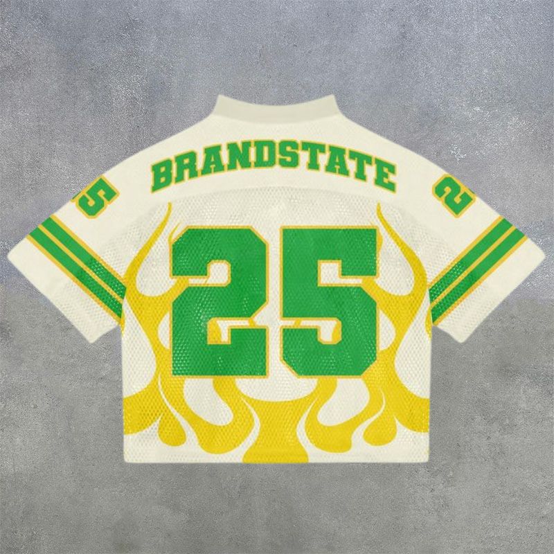 No.25 Print Mesh Jersey
