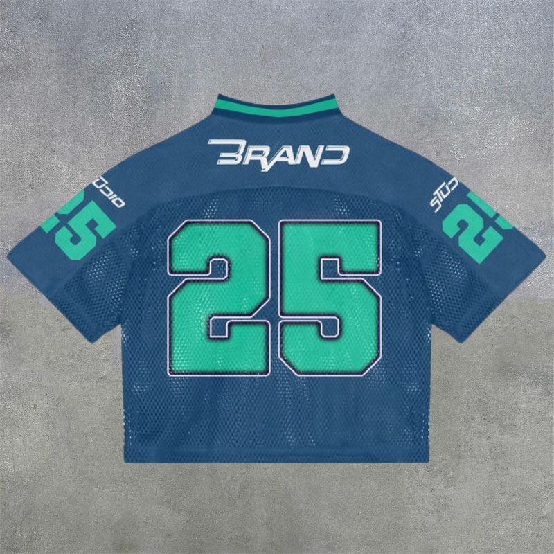 No.25 Print Mesh Jersey