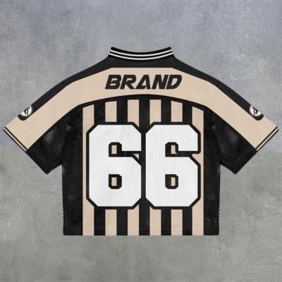 No.66 Digital Print Mesh Jersey