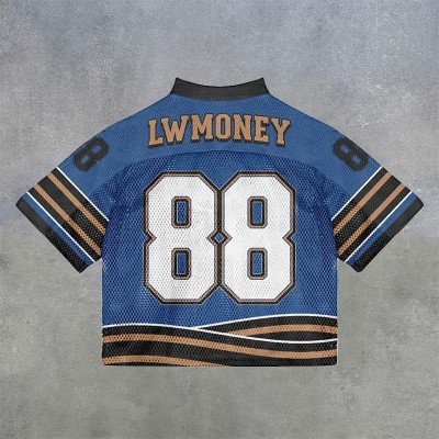No.88 Print Mesh Jersey